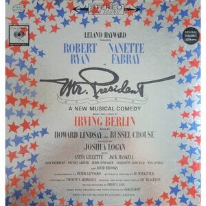 1969 Mr. President Broadway Musical Record Irving Berlin Vintage LP